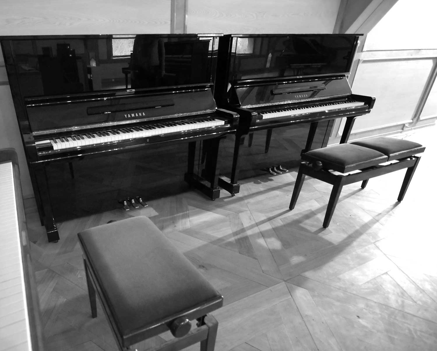 piano droit d'étude